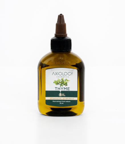 Axiology Thyme Oil (75ml) – Purify, Soothe & Revitalize