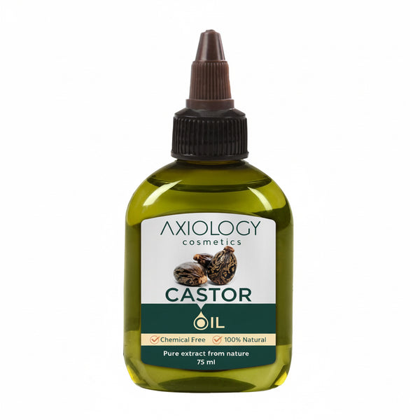 Axiology Castor Oil (75ml) – Strengthen, Hydrate & Nourish