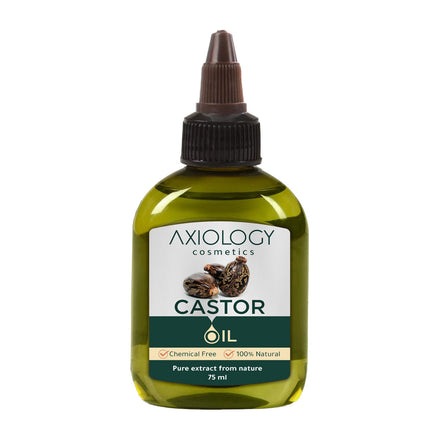 Axiology Castor Oil (75ml) – Strengthen, Hydrate & Nourish