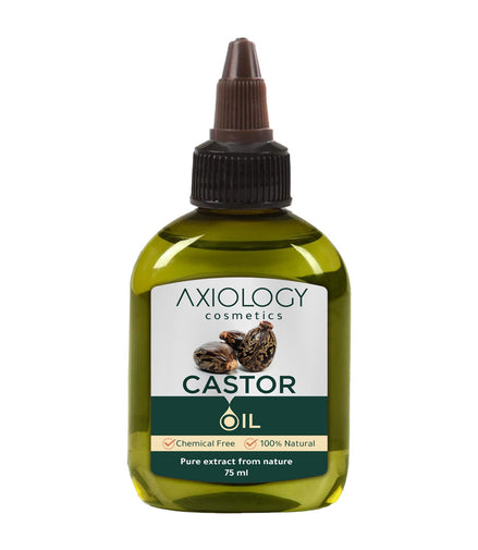 Axiology Castor Oil (75ml) – Strengthen, Hydrate & Nourish