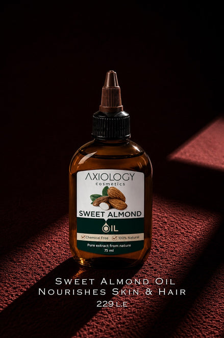 Sweet Almond Oil – Nourishes Skin & Hair (75ml)