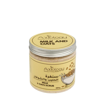 Axiology Milk & Oat Scrub – 500g