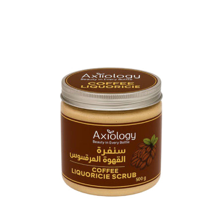 Axiology Coffee & Licorice Scrub – 500g