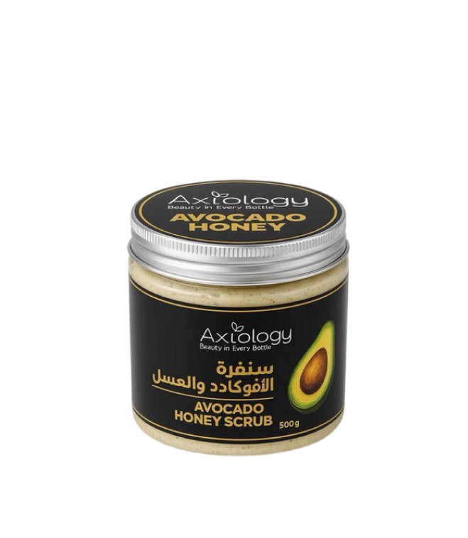 Axiology Avocado & Honey Scrub – 500g