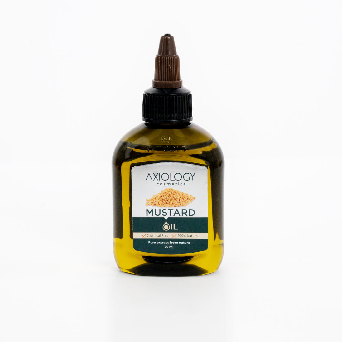 Axiology Mustard Oil (75ml) – Strengthen, Nourish & Revitalize