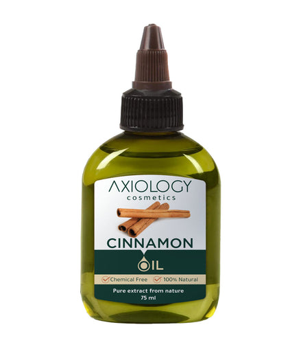 Axiology Cinnamon Oil (75ml) – Warm, Revitalizing & Nourishing