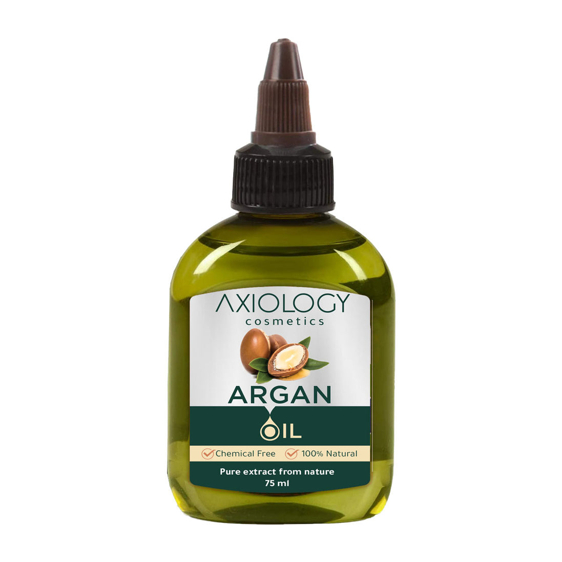 Axiology Argan Oil (75ml) – Liquid Gold for Skin & Hair