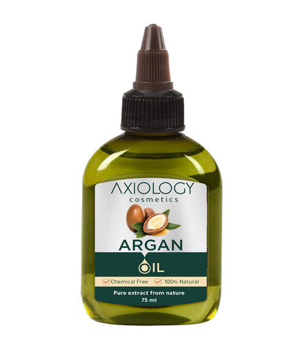 Axiology Argan Oil (75ml) – Liquid Gold for Skin & Hair