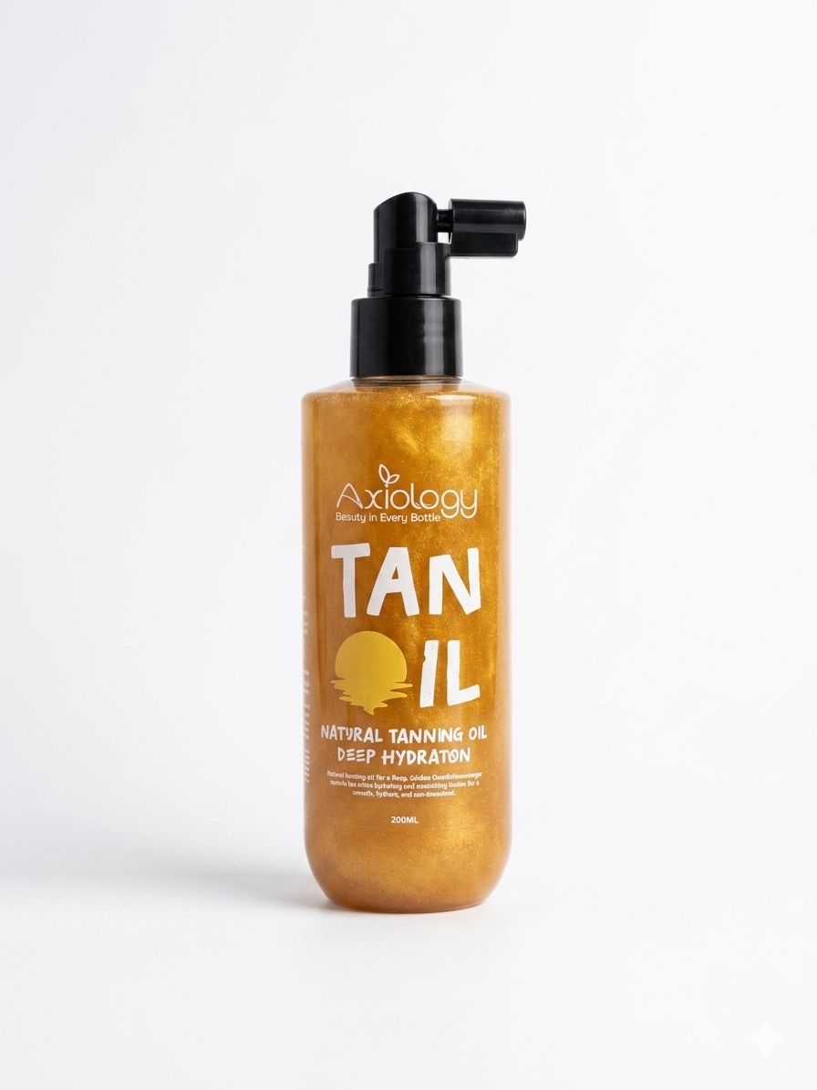 Shimmering Tanning Oil – SPF 15+