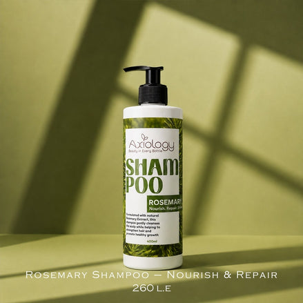 Rosemary Shampoo – Nourish & Repair (400ml)