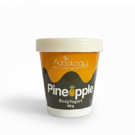 Axiology Pineapple Body Yogurt (150g) – Lightweight Hydration & Tropical Glow