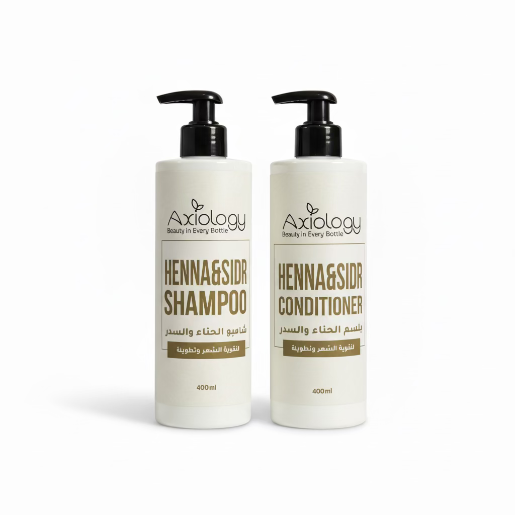 HENNA & SIDR ESSENTIAL DUE KIT FOR HAIR STRENGTHENING