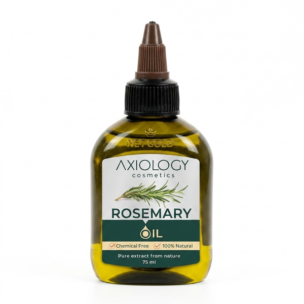 Axiology Rosemary Oil (75ml) – Strengthen, Nourish & Rejuvenate