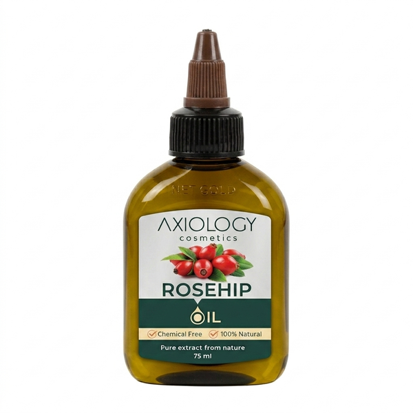 Axiology Rosehip Oil (75ml) – Nature’s Glow-Boosting Elixi