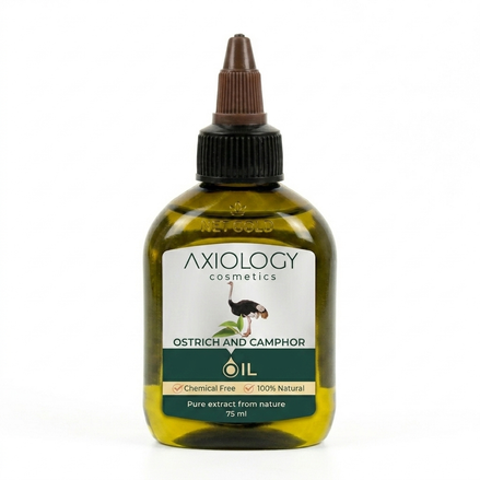 Ostrich & Camphor Oil – Soothing Blend (75ml)