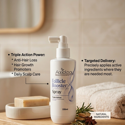 Restore Your Hair’s True Strength — Follicle Booster Spray