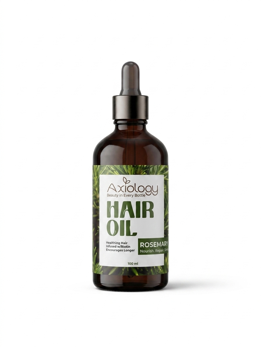 Rosemary Hair Oil – Biotin Growth Formula (100ml)