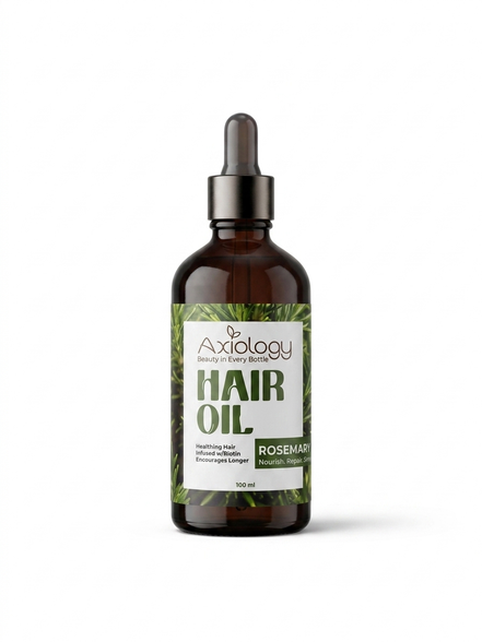 Rosemary Hair Oil – Biotin Growth Formula (100ml)