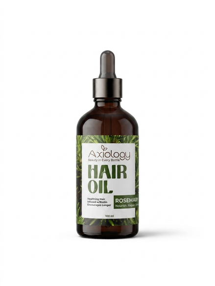 Rosemary Hair Oil – Biotin Growth Formula (100ml)