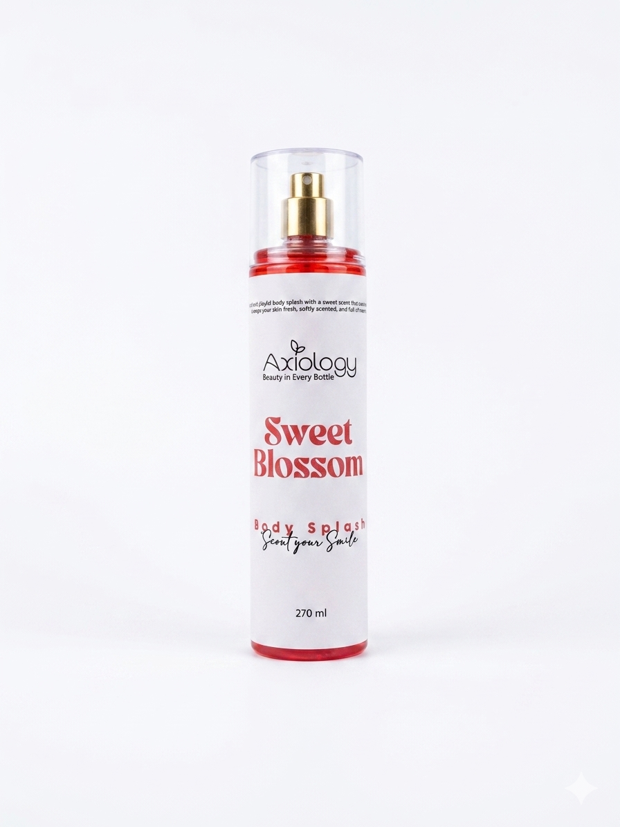 معطر الجسم برائحة الزهور الحلوة