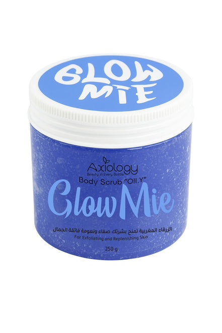 Axiology Glow Mie Body Scrub – Blue Indigo (250g)