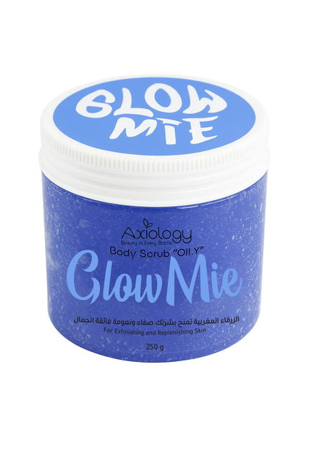Axiology Glow Mie Body Scrub – Blue Indigo (250g)