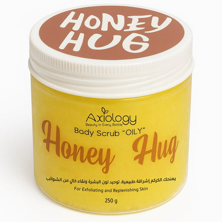 Axiology Honey Hug Body Scrub – Turmeric Glow (250g)