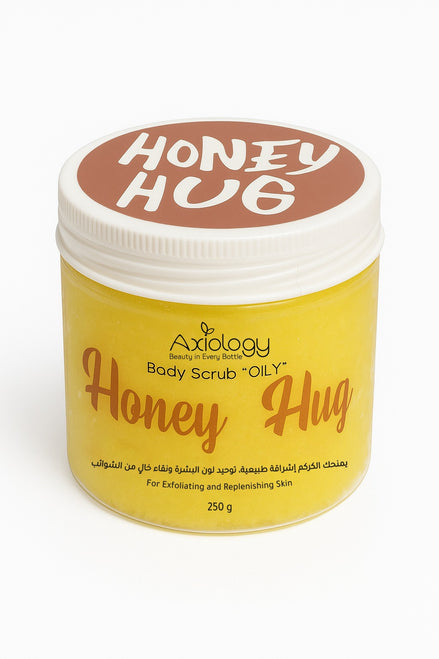 Axiology Honey Hug Body Scrub – Turmeric Glow (250g)
