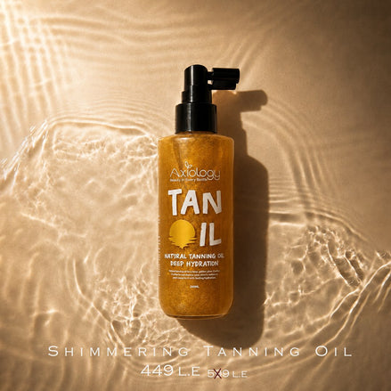 Shimmering Tanning Oil – SPF 15+