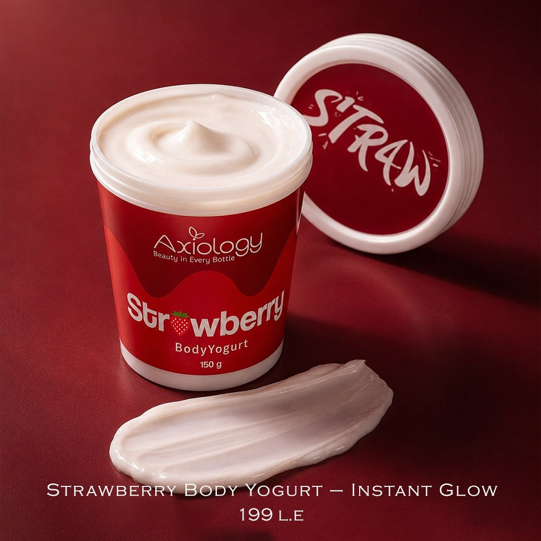 Strawberry Body Yogurt – Instant Glow (150g)