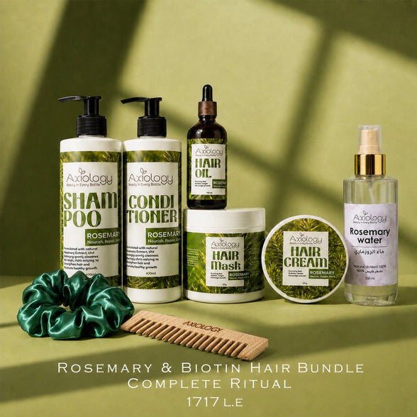 Rosemary & Biotin Hair Bundle – Complete Ritual