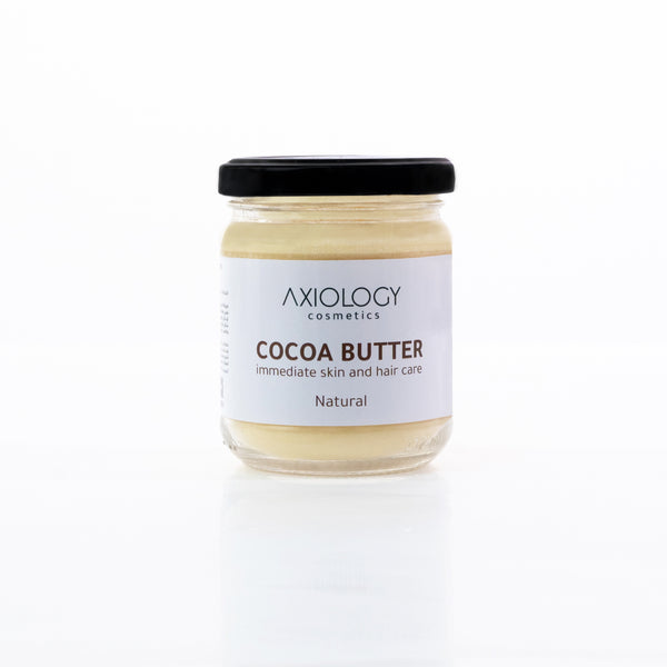Cocoa Butter Glass jar 150 g AXIOLOGY
