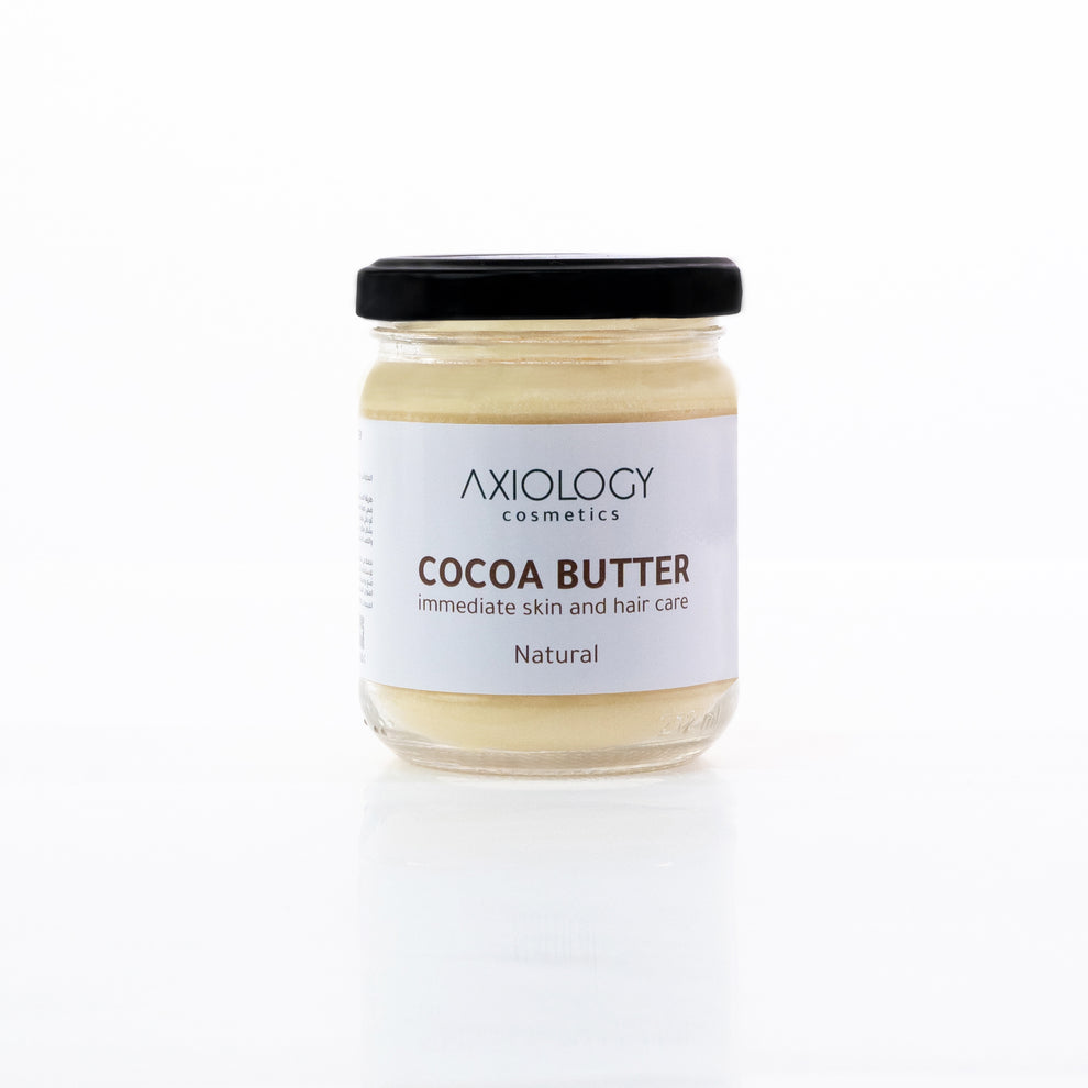 Cocoa Butter Glass jar 150 g AXIOLOGY