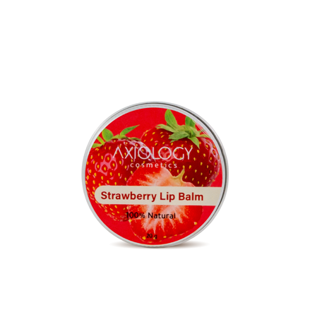Axiology Strawberry Lip Balm (20g) – Nourish, Hydrate & Sweeten Your Smile