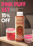 Axiology Pink Puff set