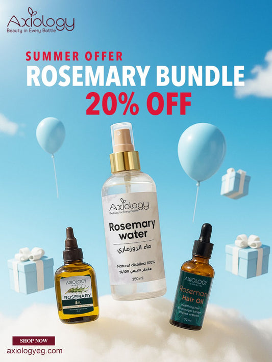 Rosemary Bundle – Water, Oil & Serum