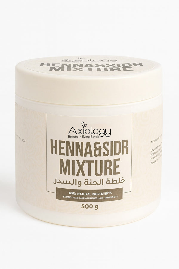 Henna and Sidr Blend – Natural Hair Strengthening Formula