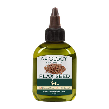 Axiology Flaxseed Oil (75ml) – Nourish, Strengthen & Restore