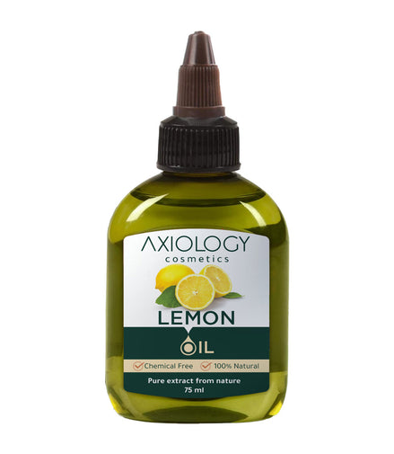 Axiology Lemon Oil (75ml) – Brighten, Purify & Energize