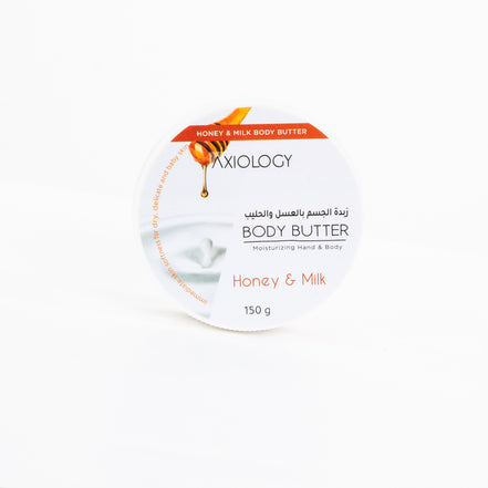Axiology Milk &amp; Honey Body Butter – 150g