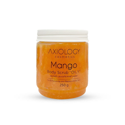 Axiology Mango Face & Body Scrub (250g) – Exfoliate, Hydrate & Glow