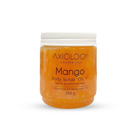 Axiology Mango Face & Body Scrub (250g) – Exfoliate, Hydrate & Glow